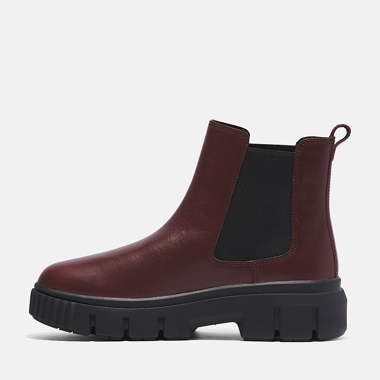 Stivale Chelsea Field Mid da Donna in rosso scuro - 6