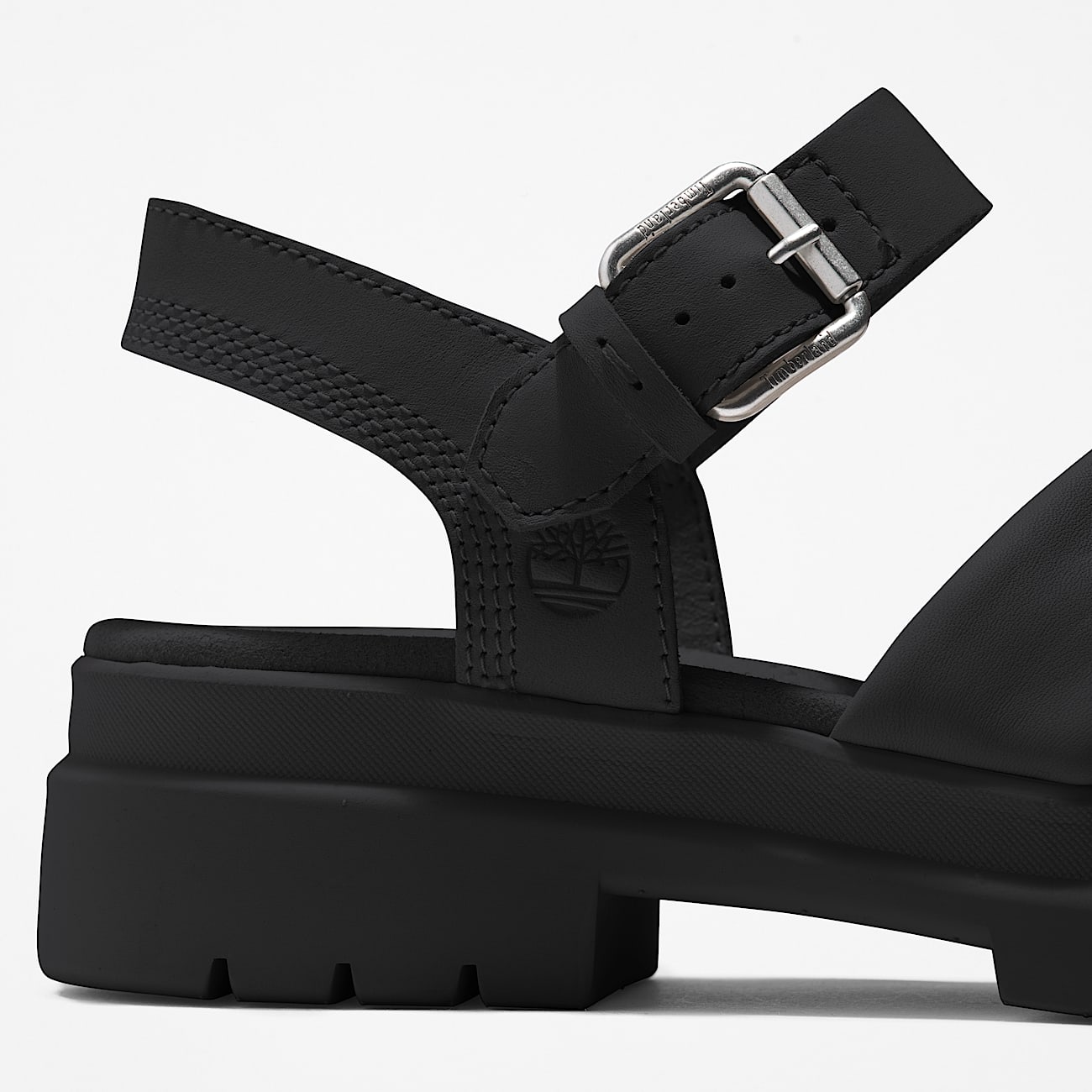London Vibe Backstrap Sandal for Women in Black