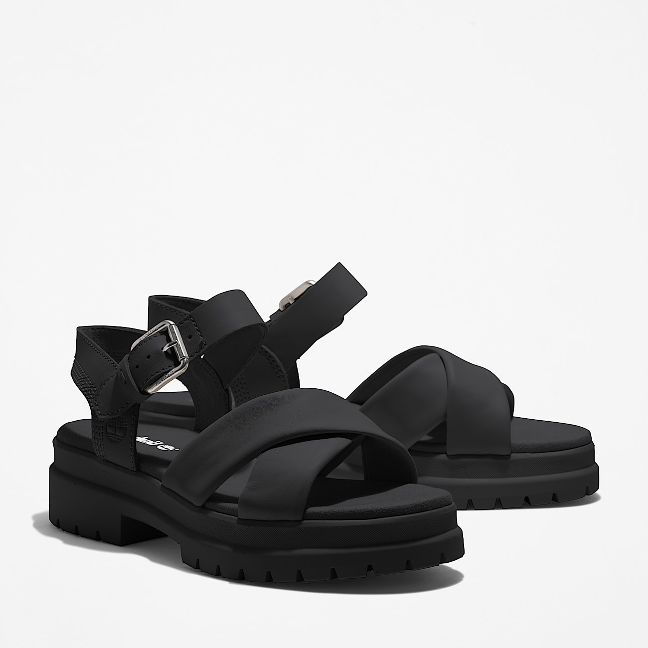 London Vibe Backstrap Sandal for Women in Black