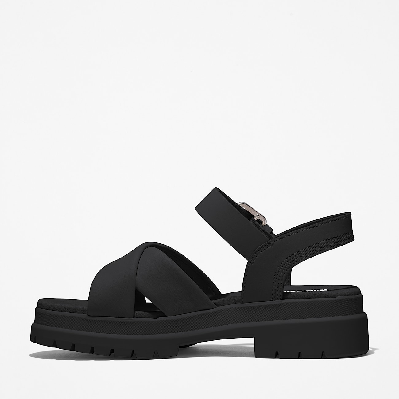 London Vibe Backstrap Sandal for Women in Black