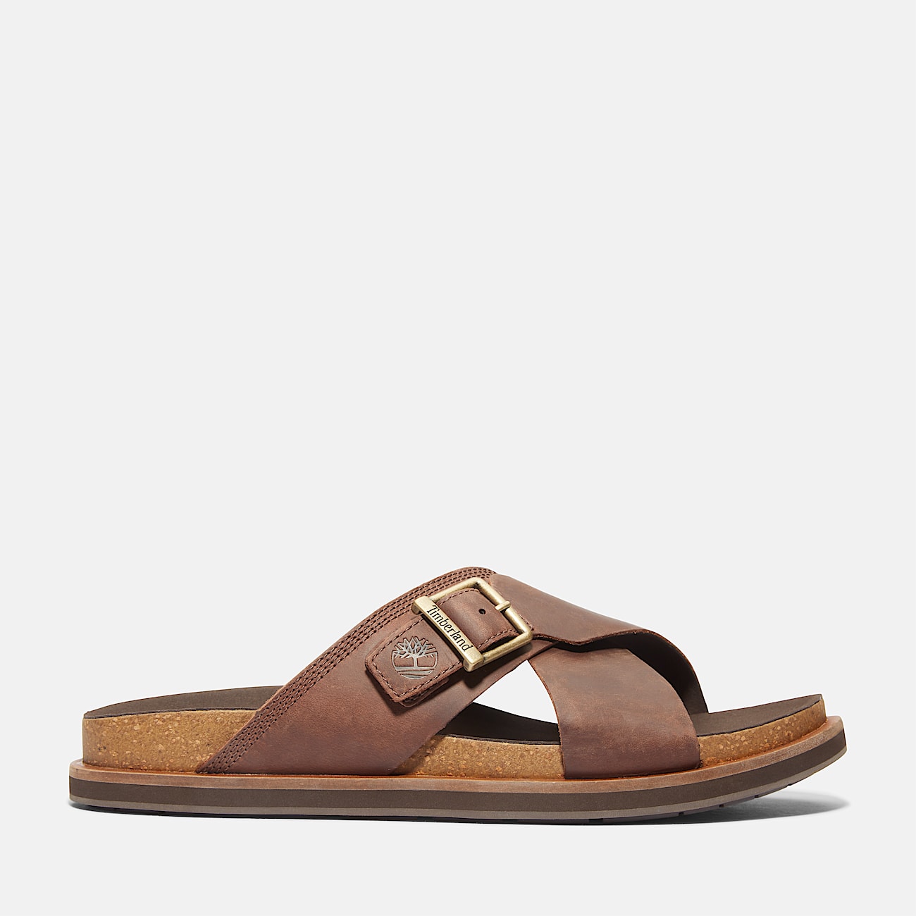 Amalfi Vibes Slide Sandal for Men in Brown