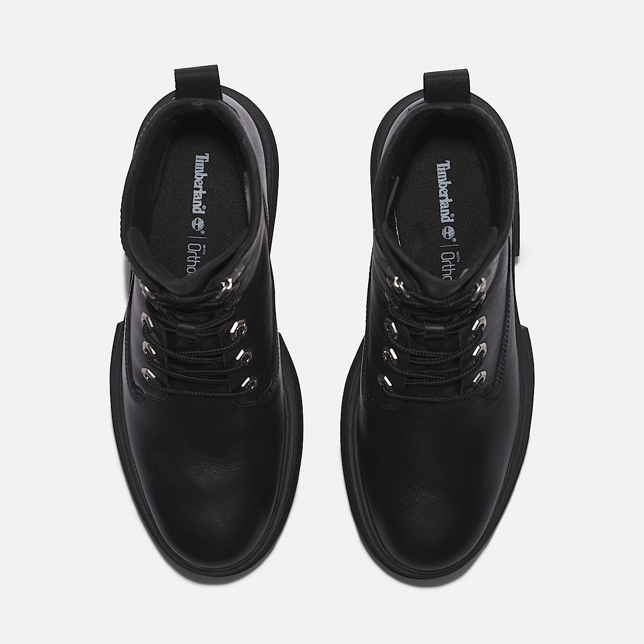 Everleigh Mid Lace-Up Boot for Women in Black