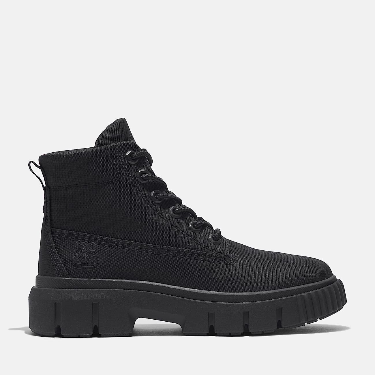 Stivale Stringato Greyfield Mid da Donna in colore nero - 1