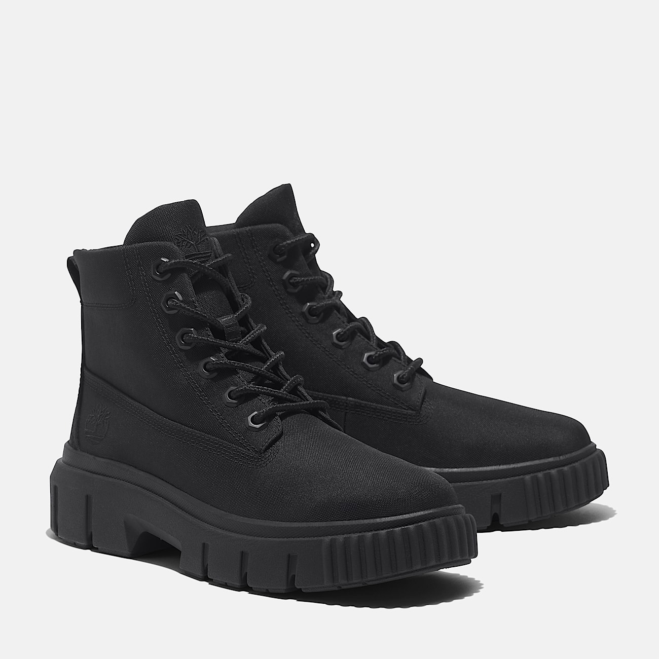 Stivale Stringato Greyfield Mid da Donna in colore nero - 4