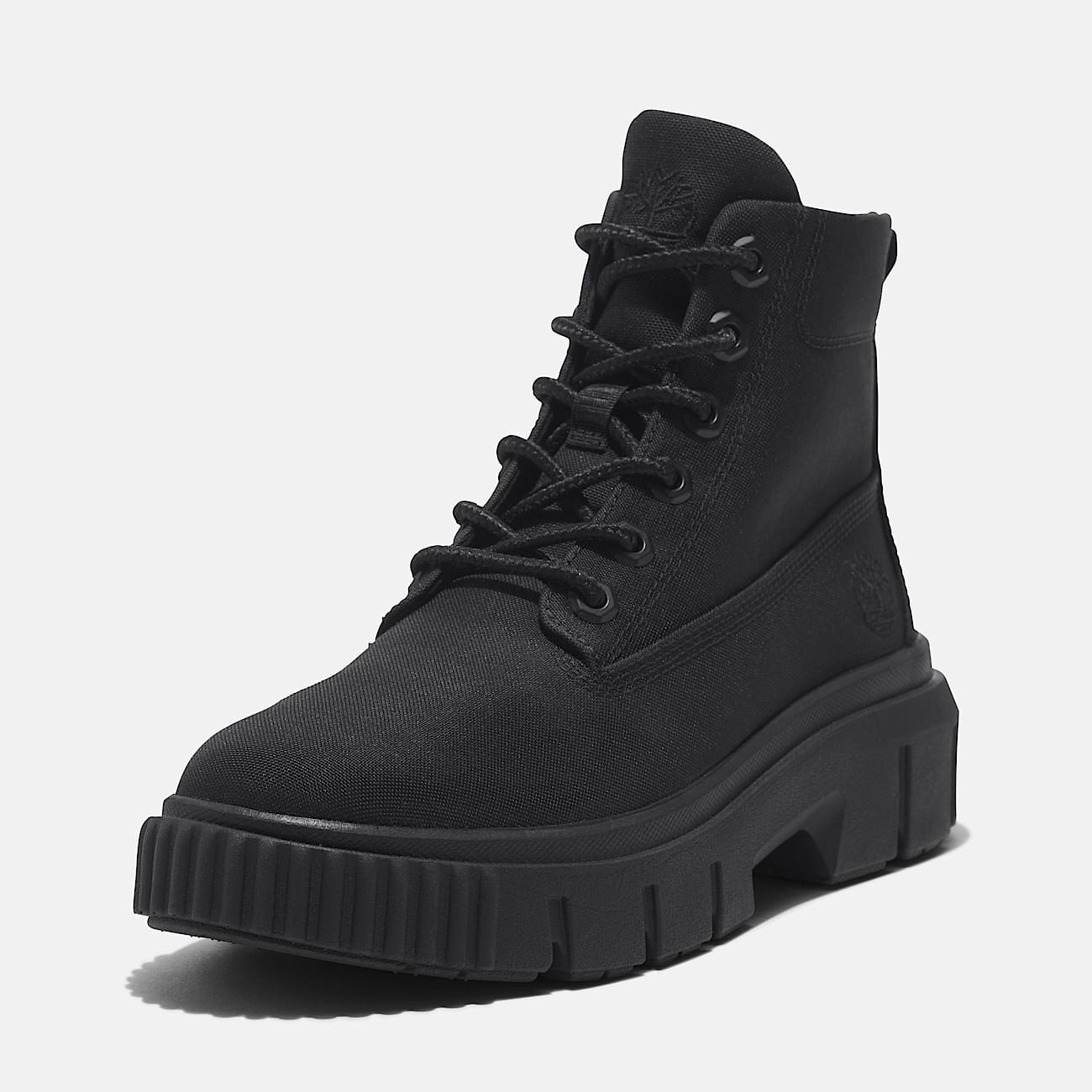 Stivale Stringato Greyfield Mid da Donna in colore nero - 9