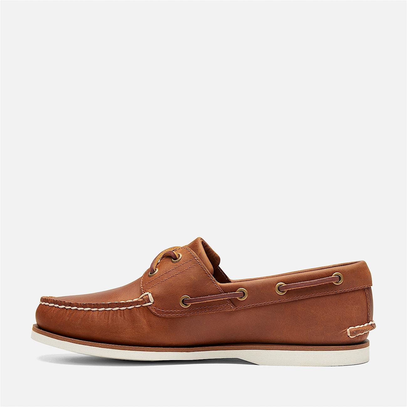 Classic Bootschoen voor heren in lichtbruin