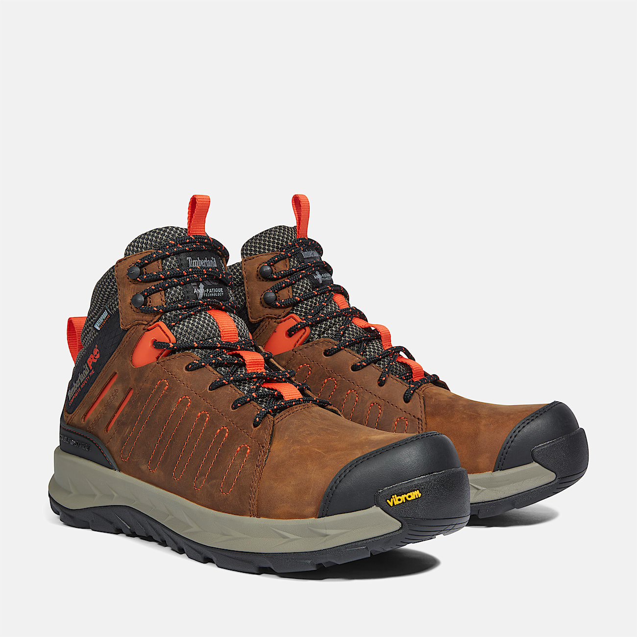 Trailwind Arbeits-Hiker mit Zehenpartie aus Verbundstoff für Herren in Braun - 4