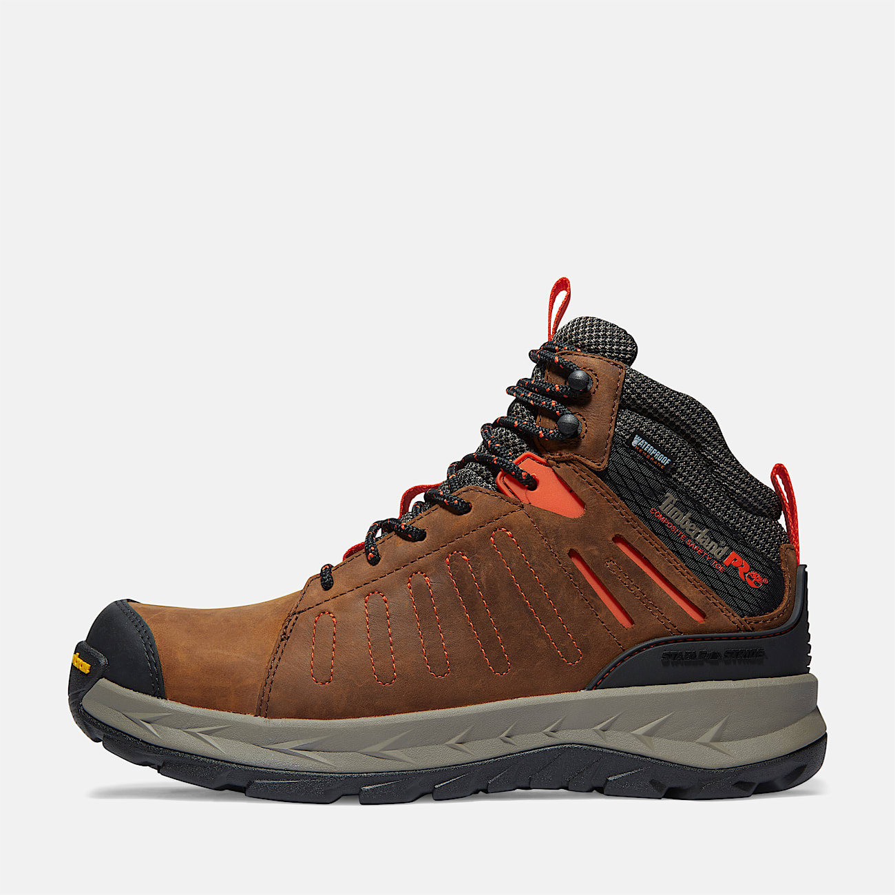 Trailwind Arbeits-Hiker mit Zehenpartie aus Verbundstoff für Herren in Braun - 8