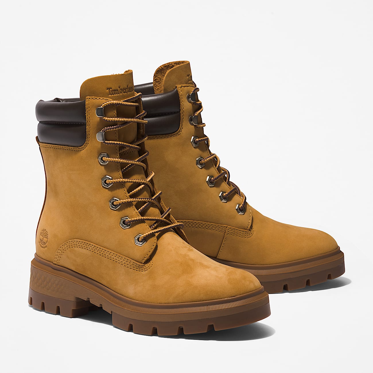 6-inch Boot imperméable à lacets Cortina Valley pour femme en jaune - 4