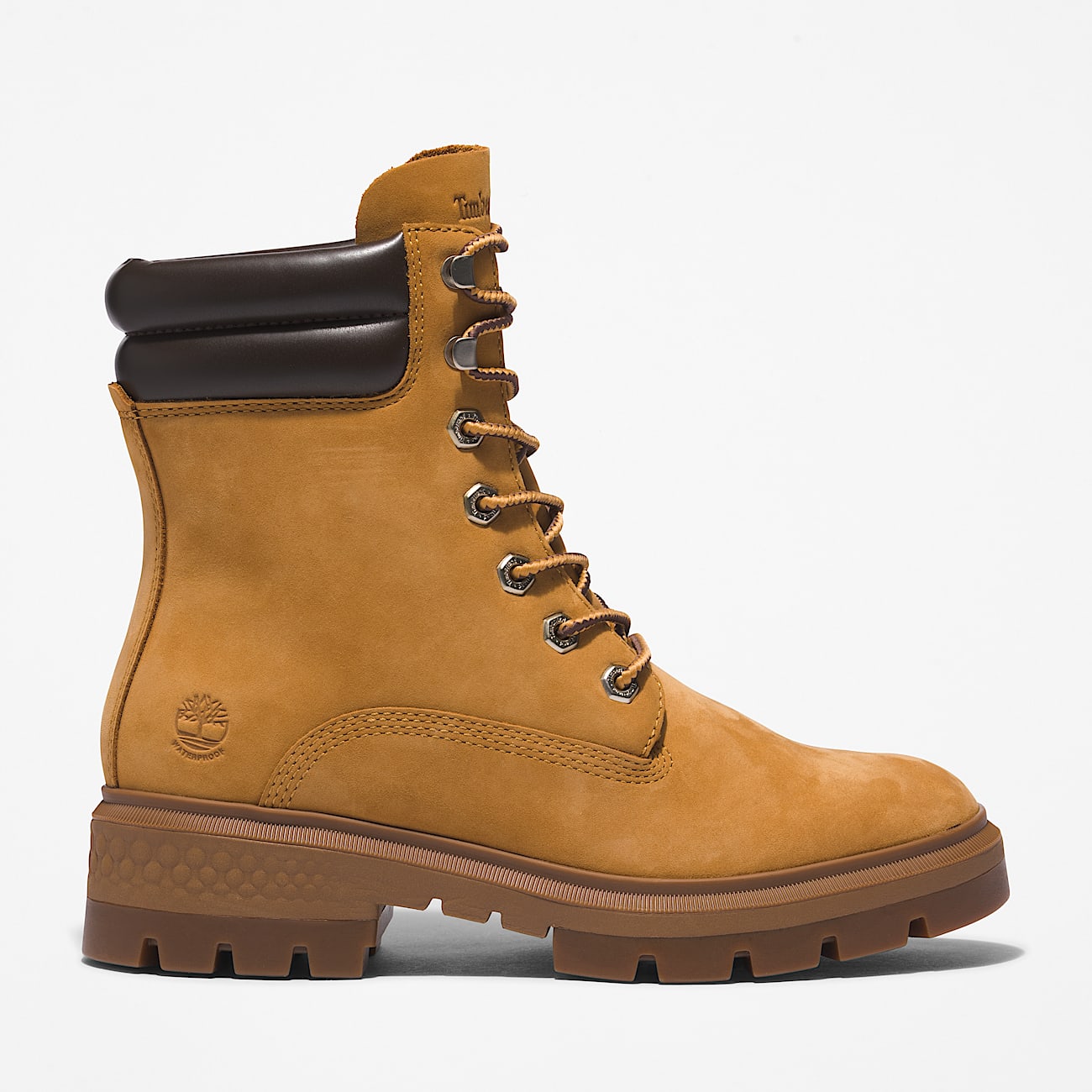 6-inch Boot imperméable à lacets Cortina Valley pour femme en jaune - 1