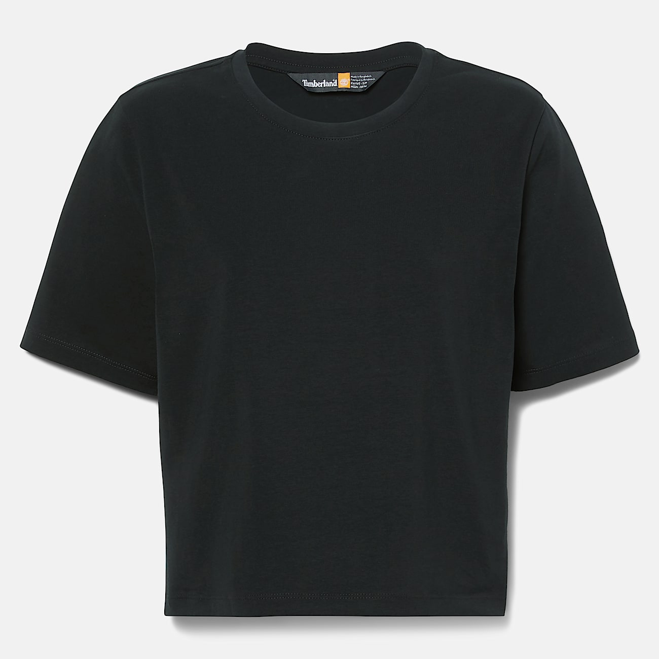 T-shirt Corta a Maniche Corte da Donna in colore nero