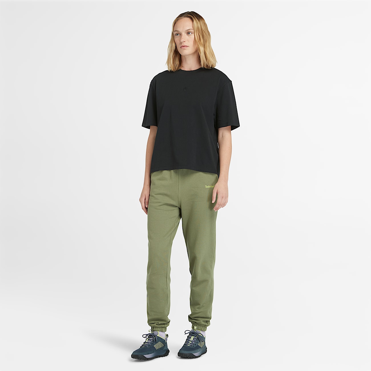 Lush Short-Sleeve T-Shirt for Women in Black - 2