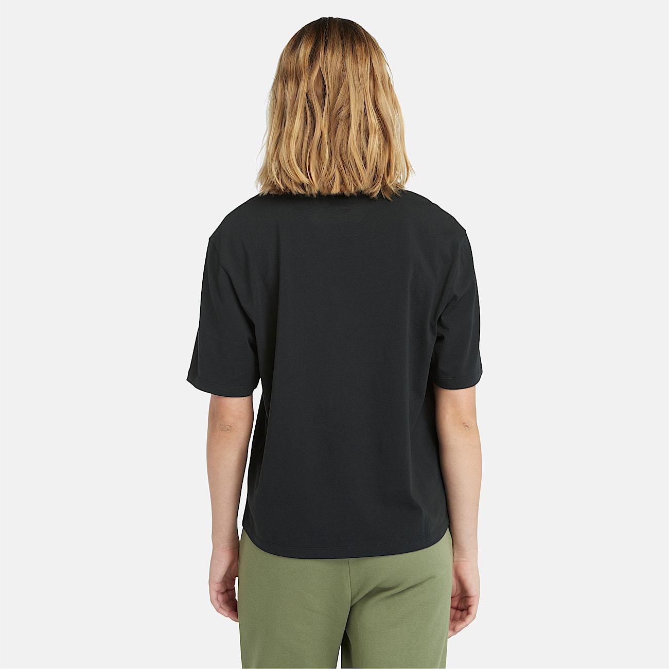 Lush Short-Sleeve T-Shirt for Women in Black - 4