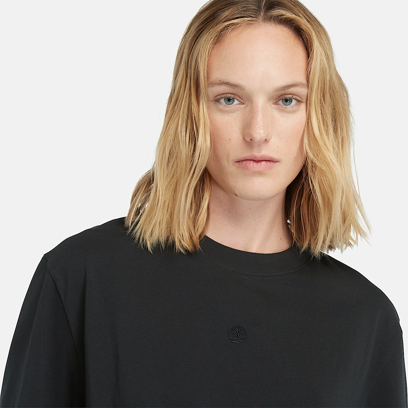 Lush Short-Sleeve T-Shirt for Women in Black - 3