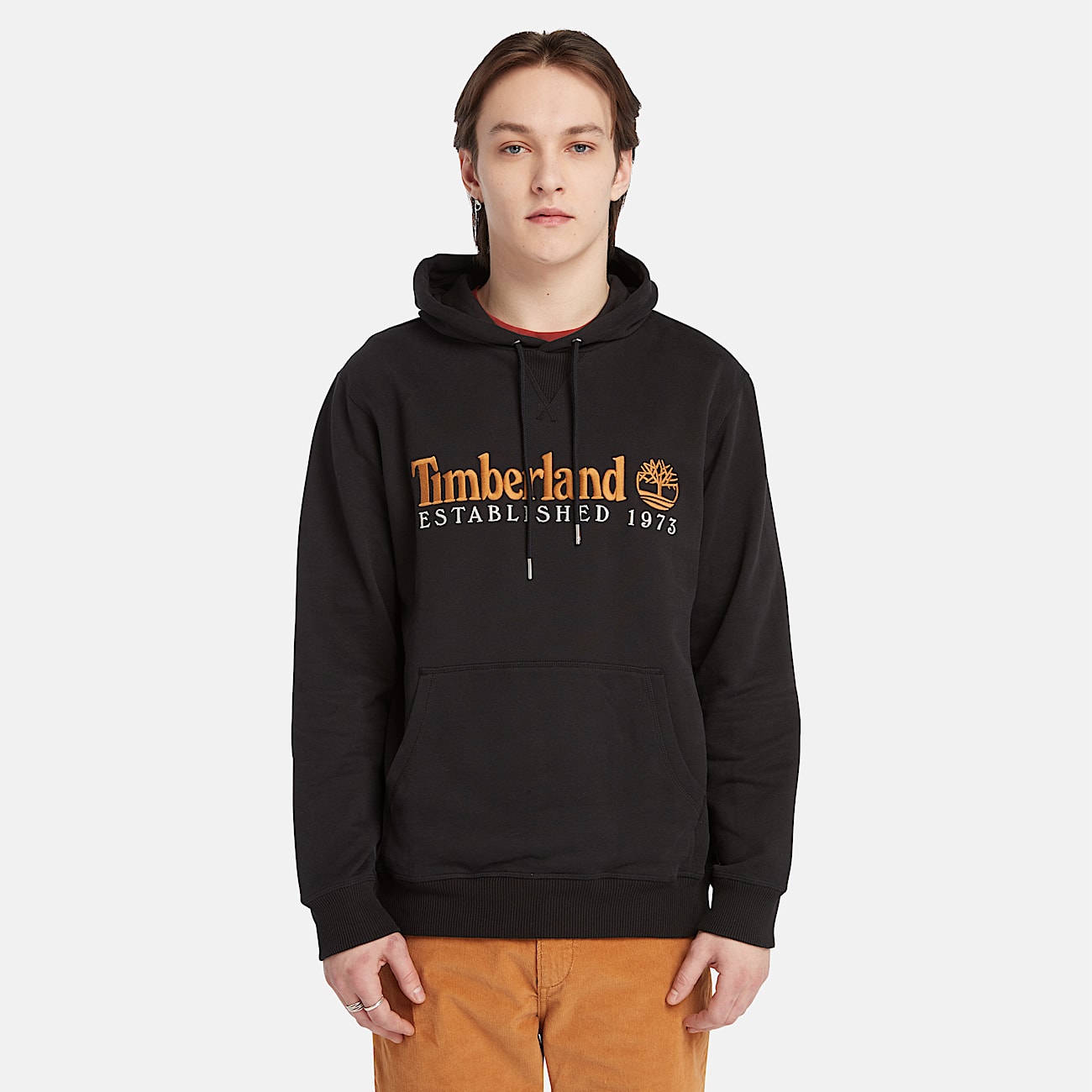 Sudadera con Capucha Established 1973 para Hombre en negro - 5