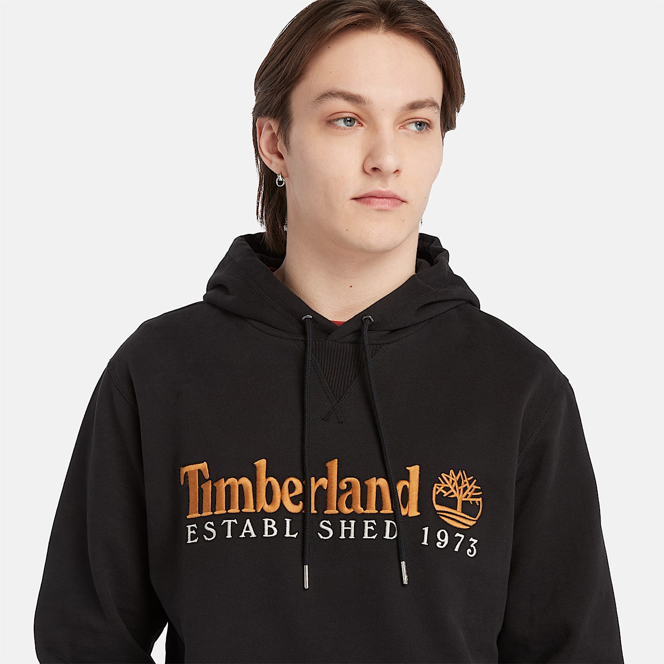 Sudadera con Capucha Established 1973 para Hombre en negro - 4