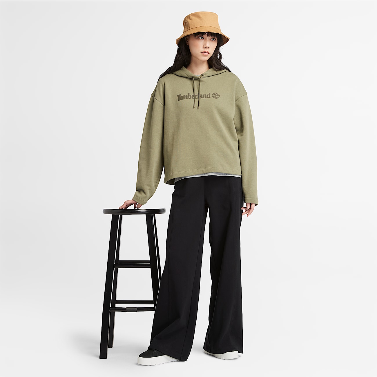 Lush Palazzo Trousers for Women in Black