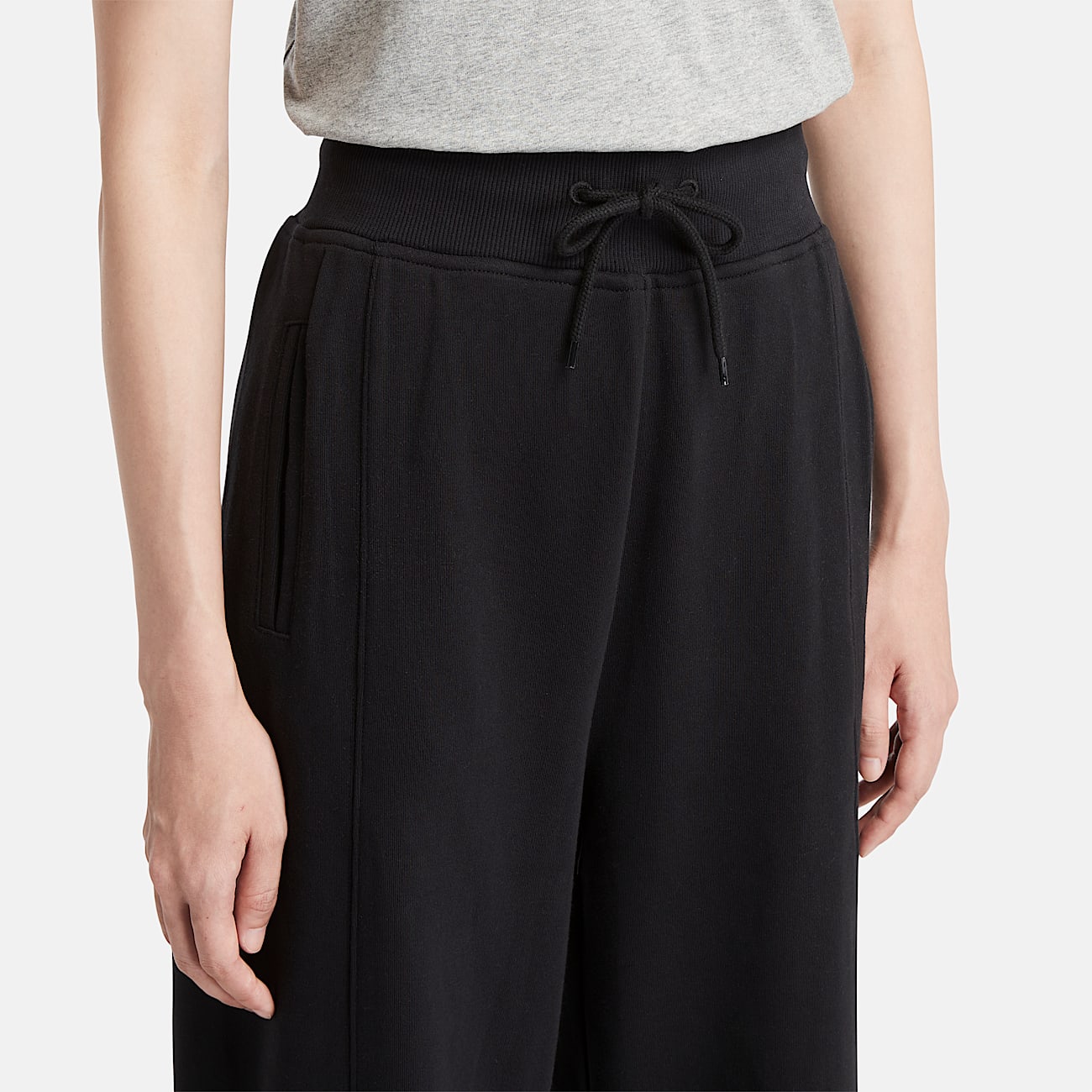 Lush Palazzo Trousers for Women in Black