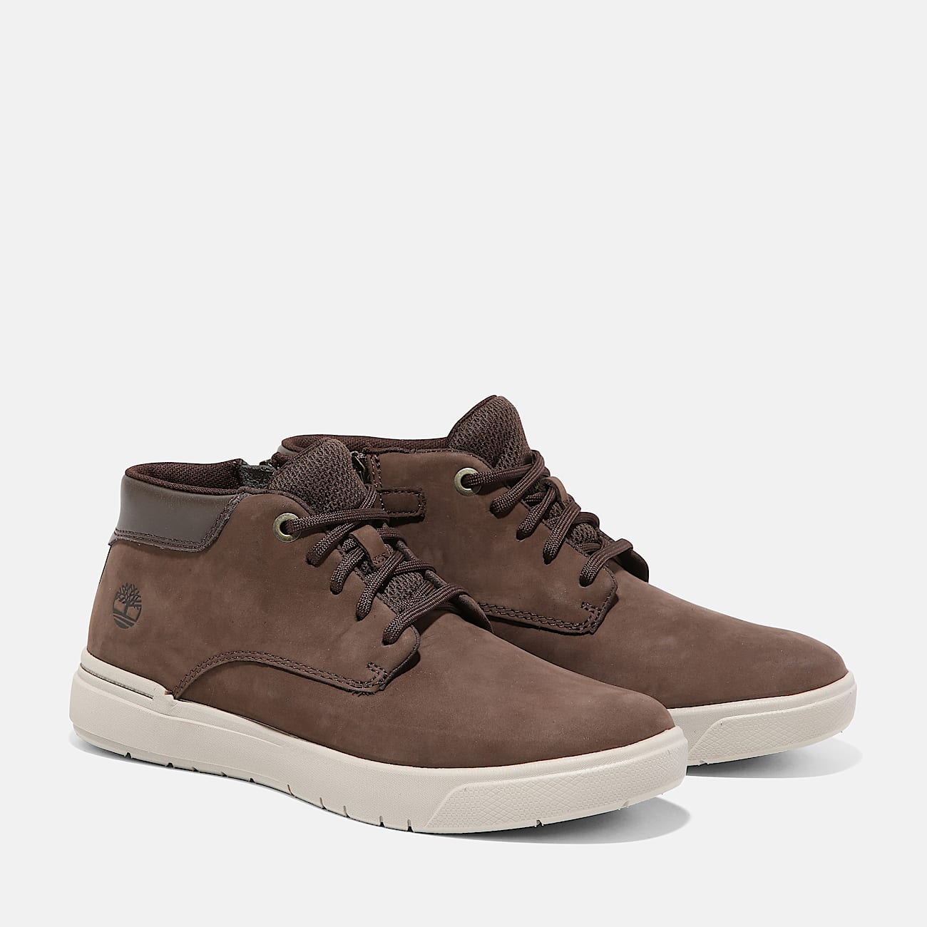 Sneaker Stringata Seneca Bay Mid da Bambino (dal 35,5 al 40) in marrone scuro - 4