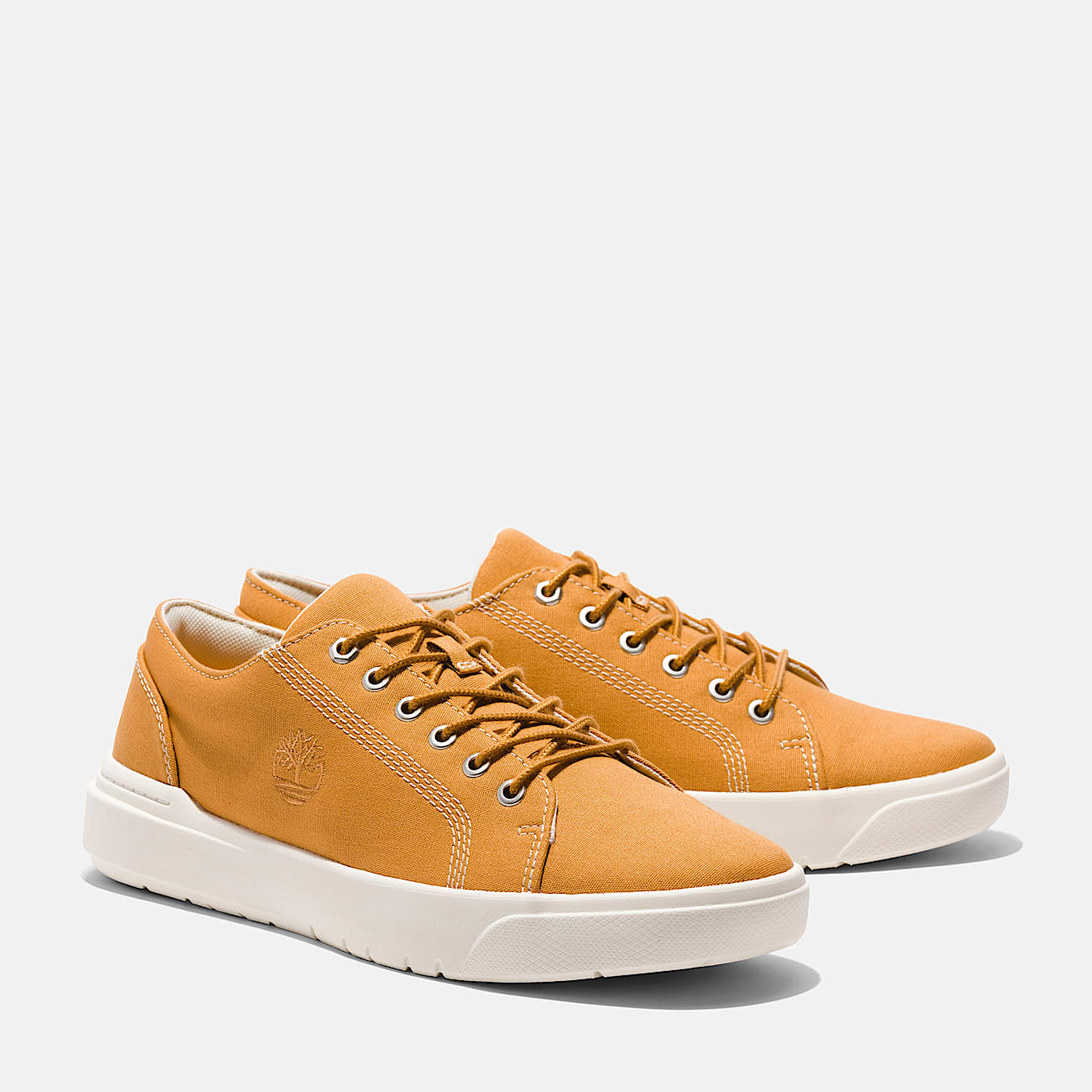 Seneca Bay Low Lace Up Trainer for Men in Yellow - 4