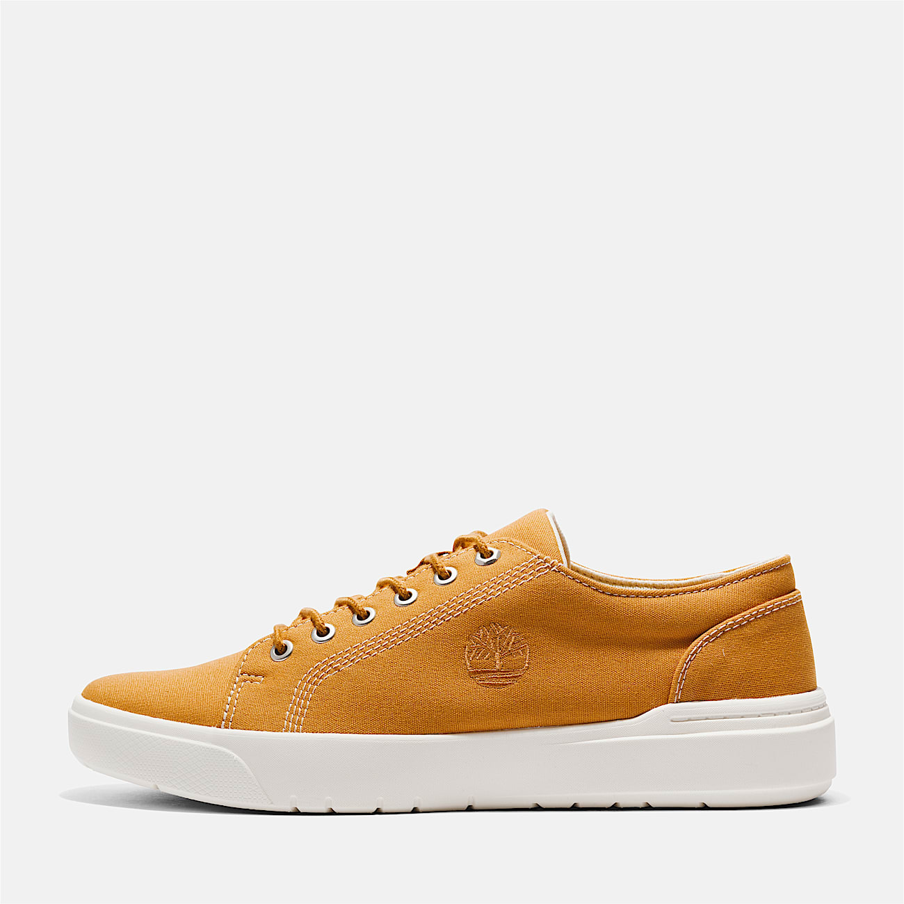 Seneca Bay Low Lace Up Trainer for Men in Yellow - 8