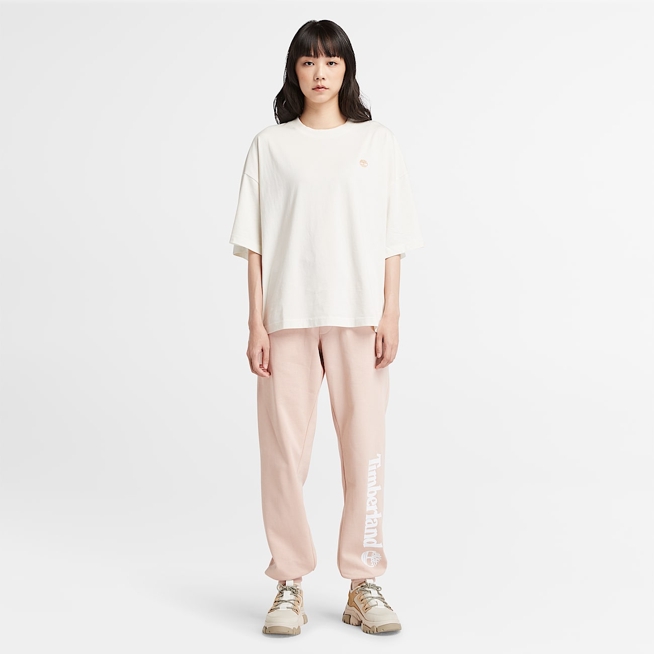 Oversized T-Shirt for Women in White