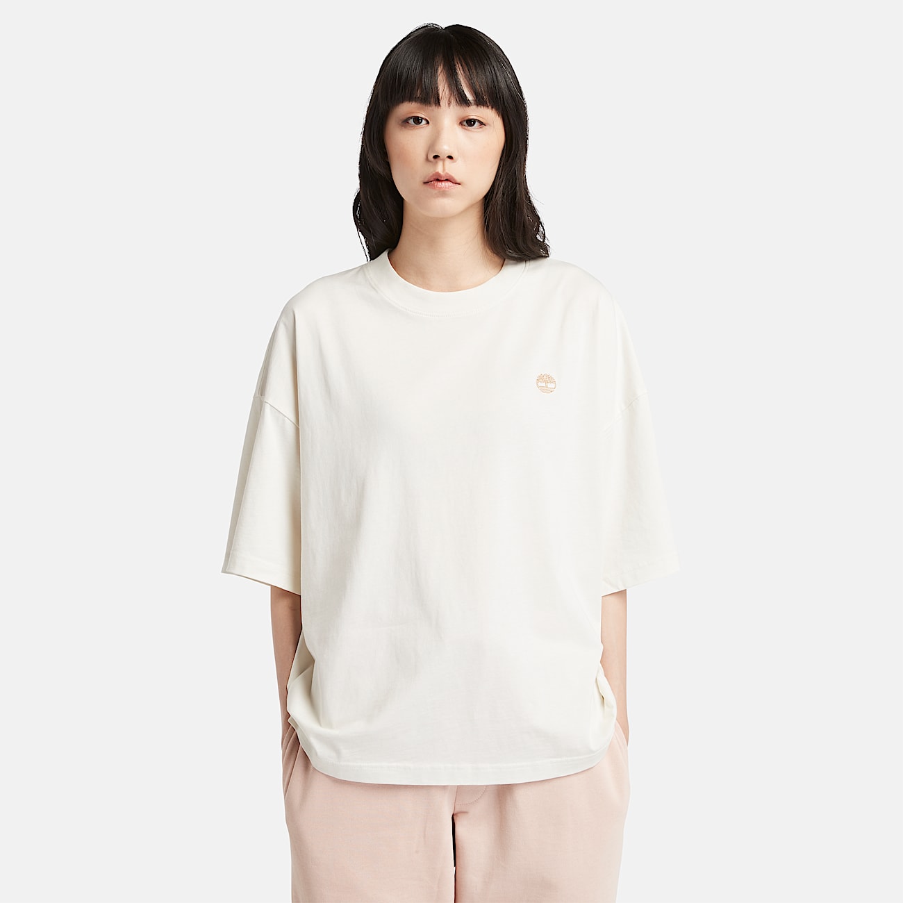 Oversized T-Shirt for Women in White