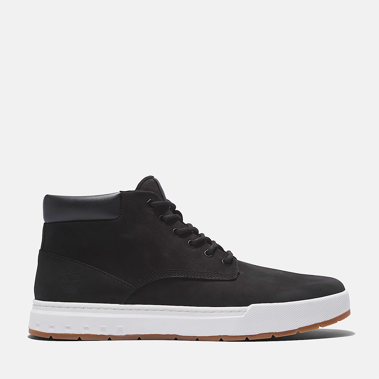 Zapatillas de media caña con cordones Maple Grove para hombre en negro - 1