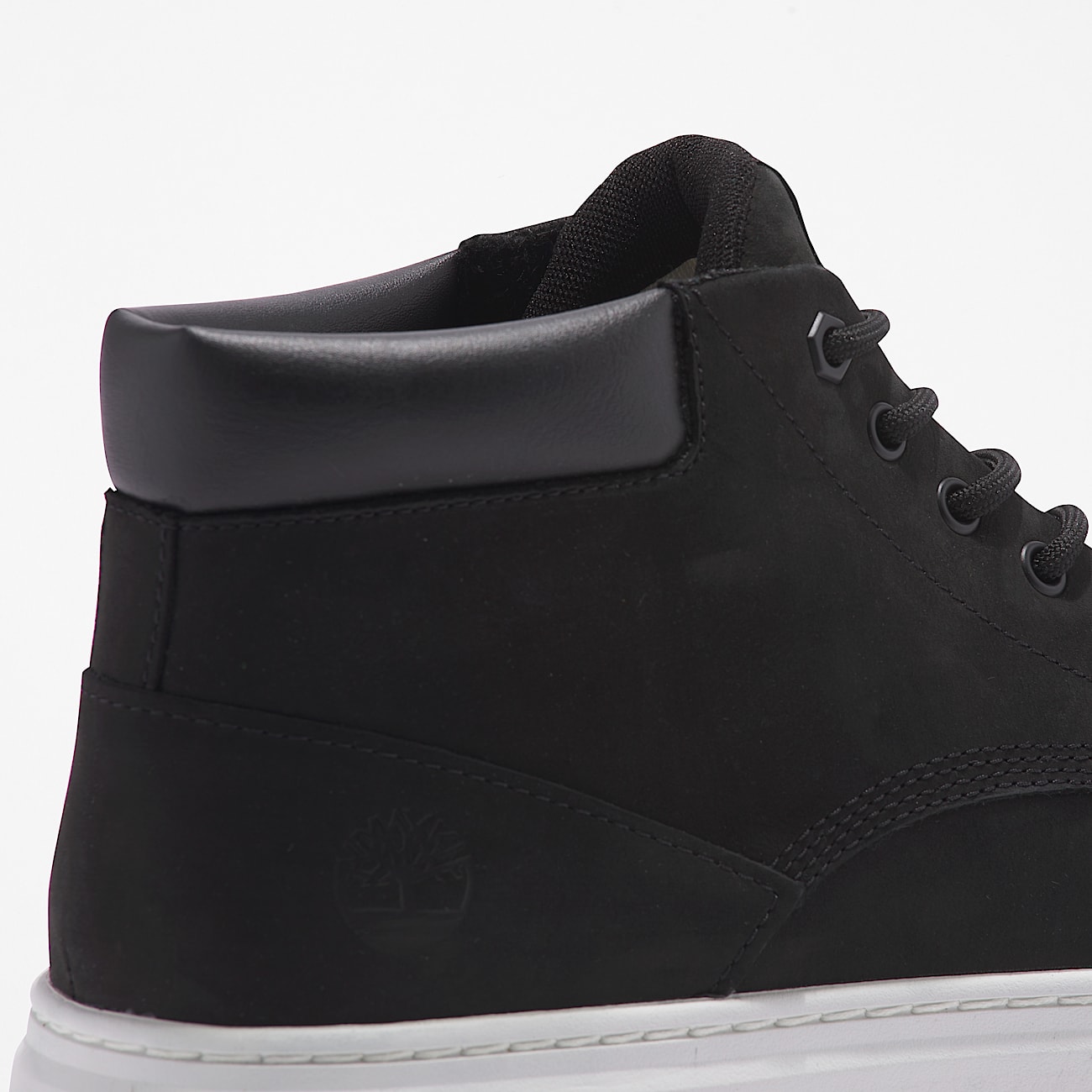 Zapatillas de media caña con cordones Maple Grove para hombre en negro - 8