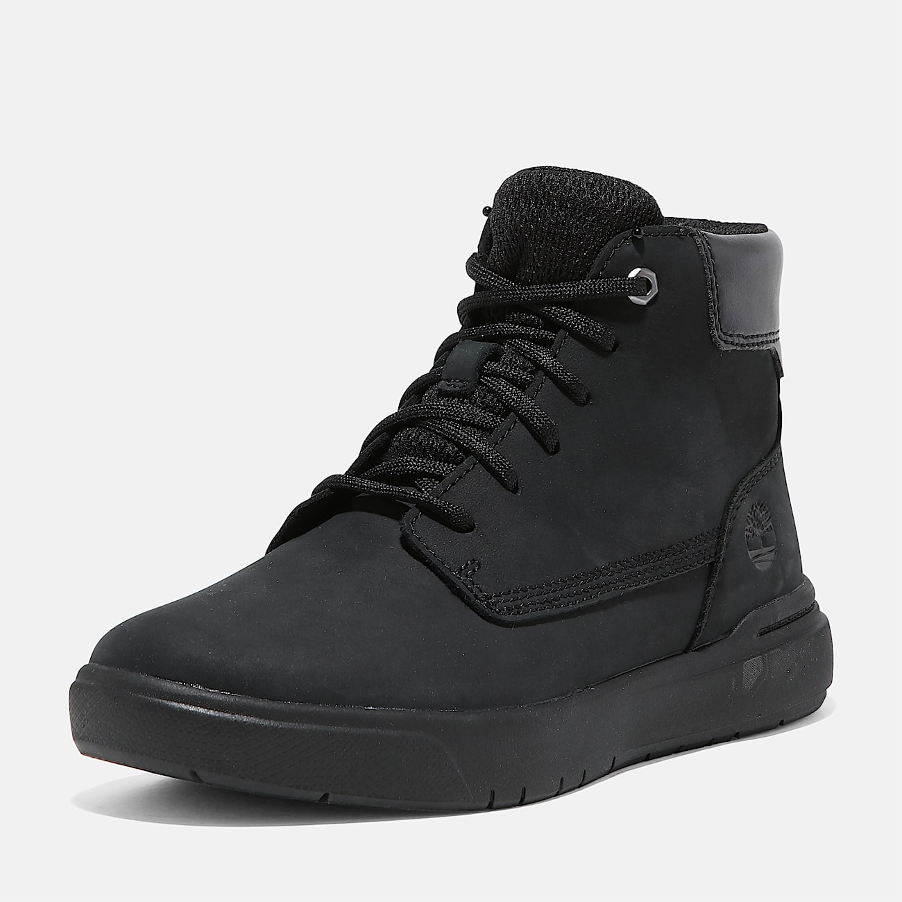 Seneca Bay Mid Trainer for Junior in Black - 9