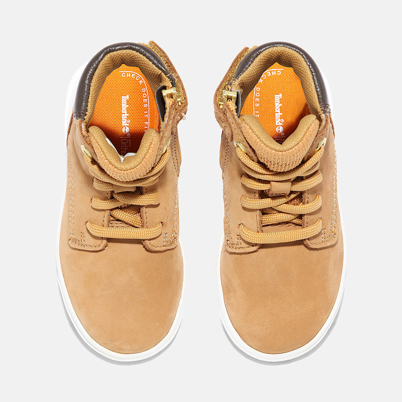 Seneca Bay Mid-Top-Sneaker zum Schnüren für Kleinkinder in Gelb - 2