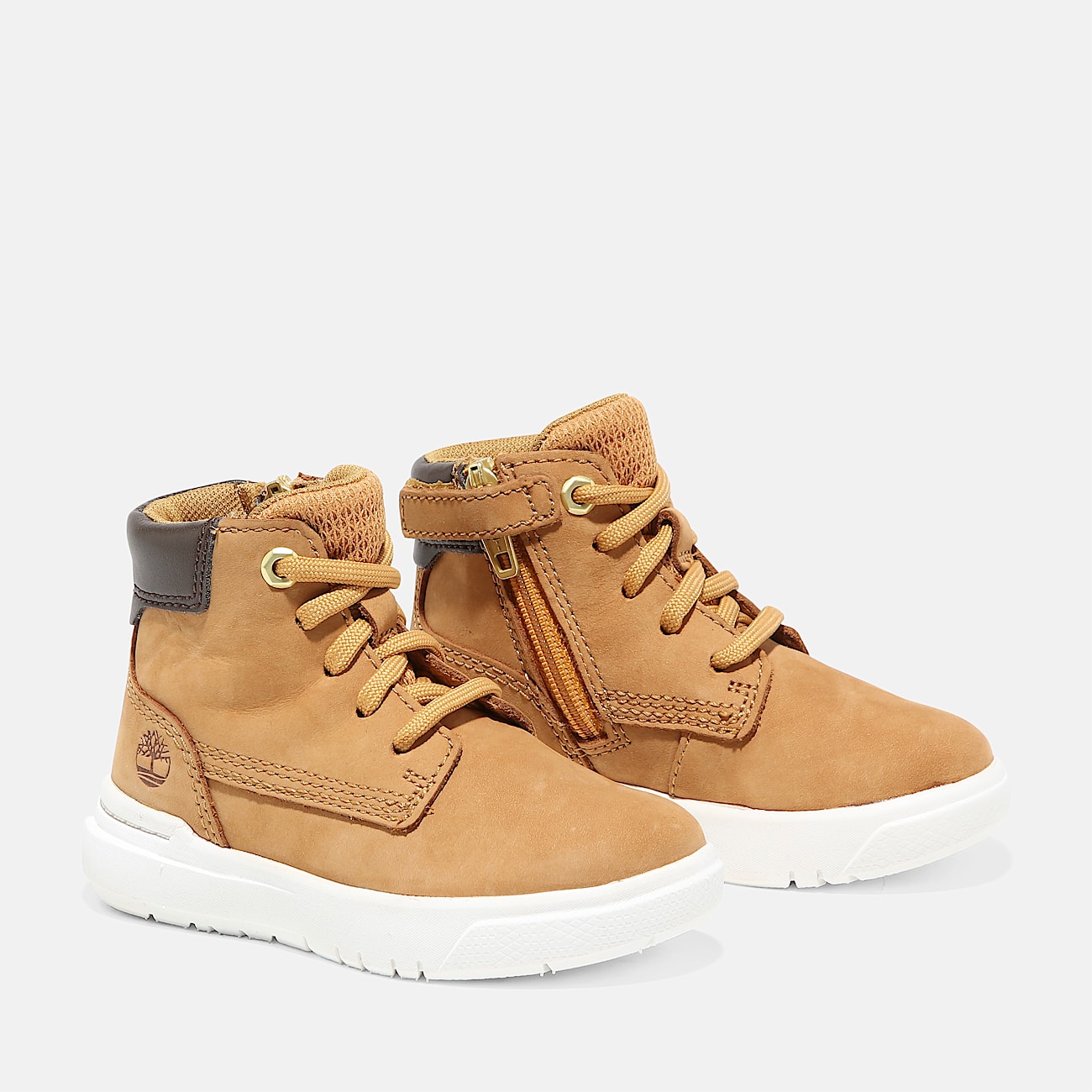 Seneca Bay Mid-Top-Sneaker zum Schnüren für Kleinkinder in Gelb - 4