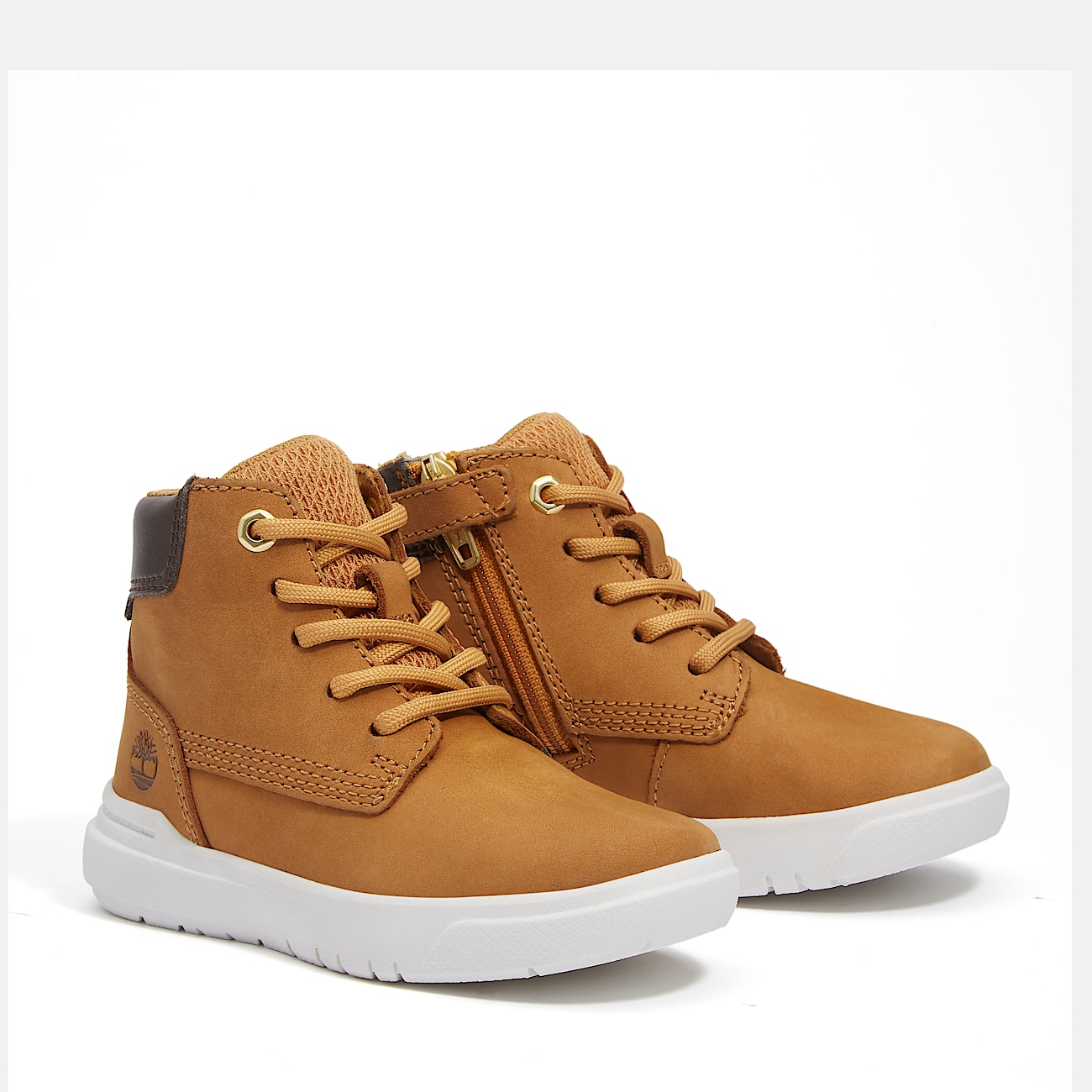 Zapatillas con cremallera y cordones Seneca Bay para niños (de 20 a 30) en amarillo - 5
