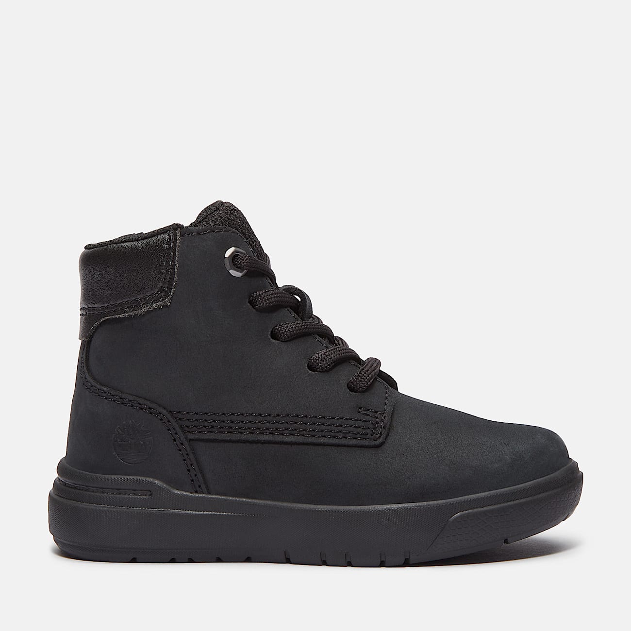 Zapatillas con cremallera y cordones Seneca Bay para niños (de 20 a 30) en negro - 1