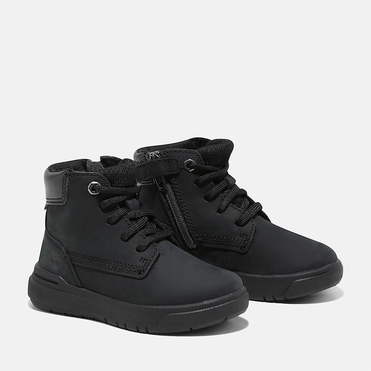 Seneca Bay Mid-Top-Sneaker zum Schnüren für Kleinkinder in Schwarz - 4