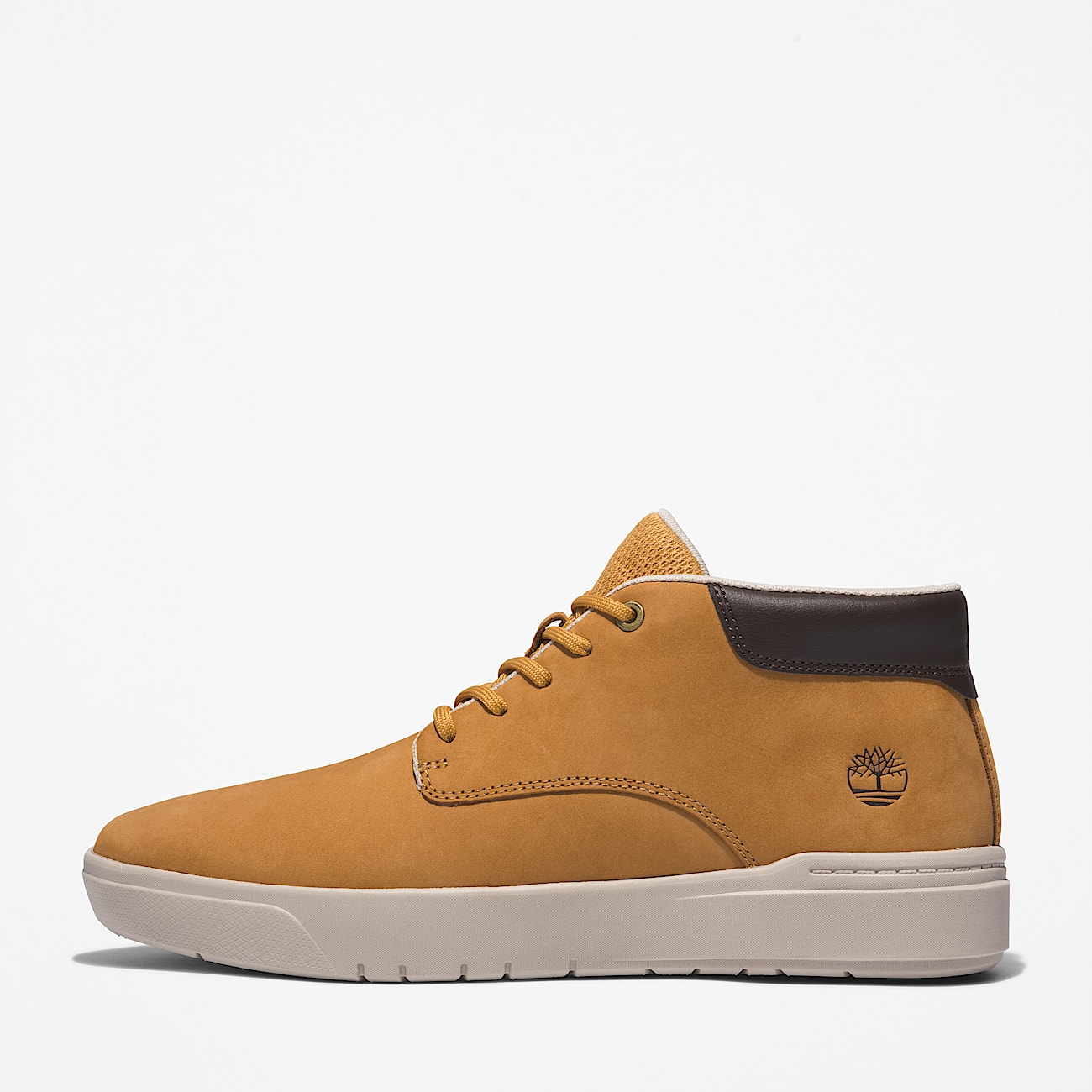 Seneca Bay Mid Lace-Up Trainer for Men in Yellow