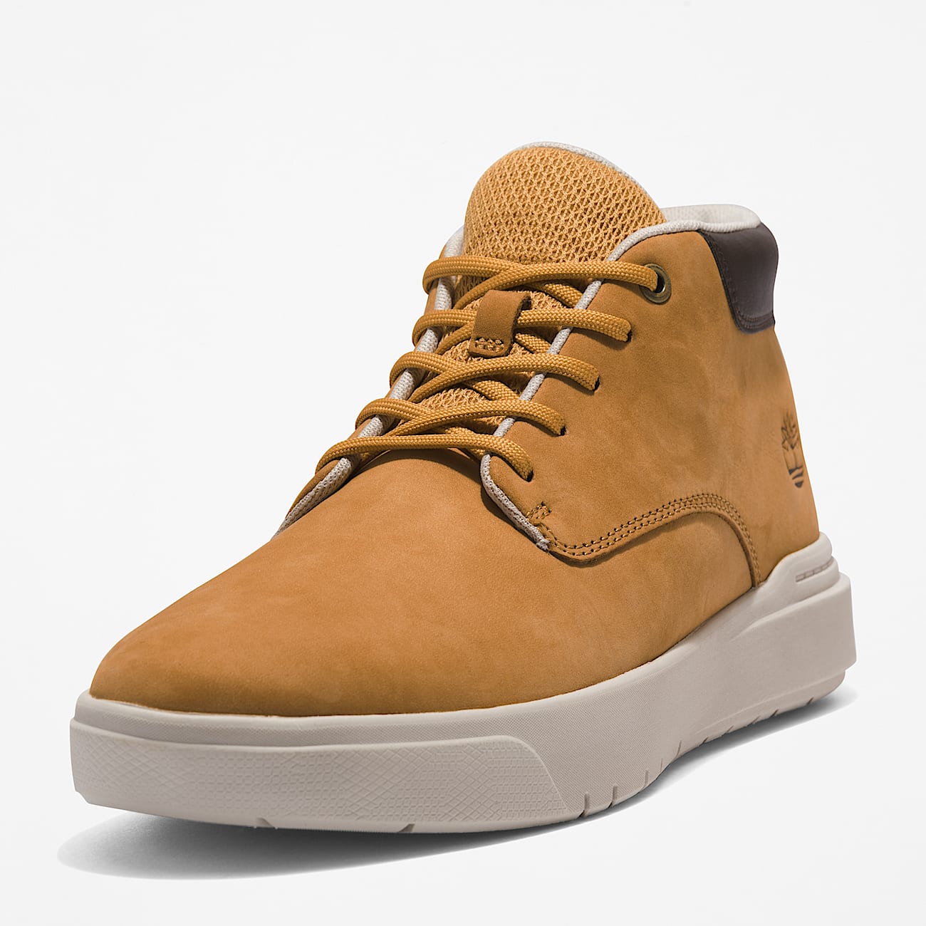 Seneca Bay Mid Lace-Up Trainer for Men in Yellow