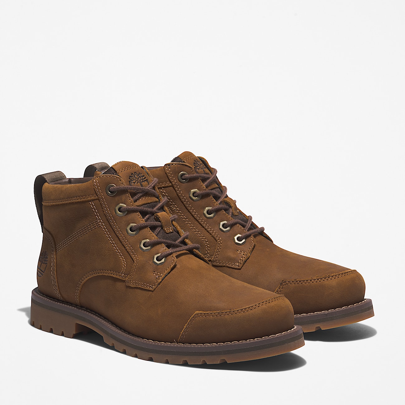 Botas Chukka de media caña con cordones Larchmont para hombre en amarillo