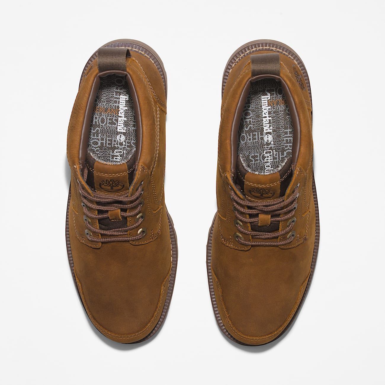 Botas Chukka de media caña con cordones Larchmont para hombre en amarillo