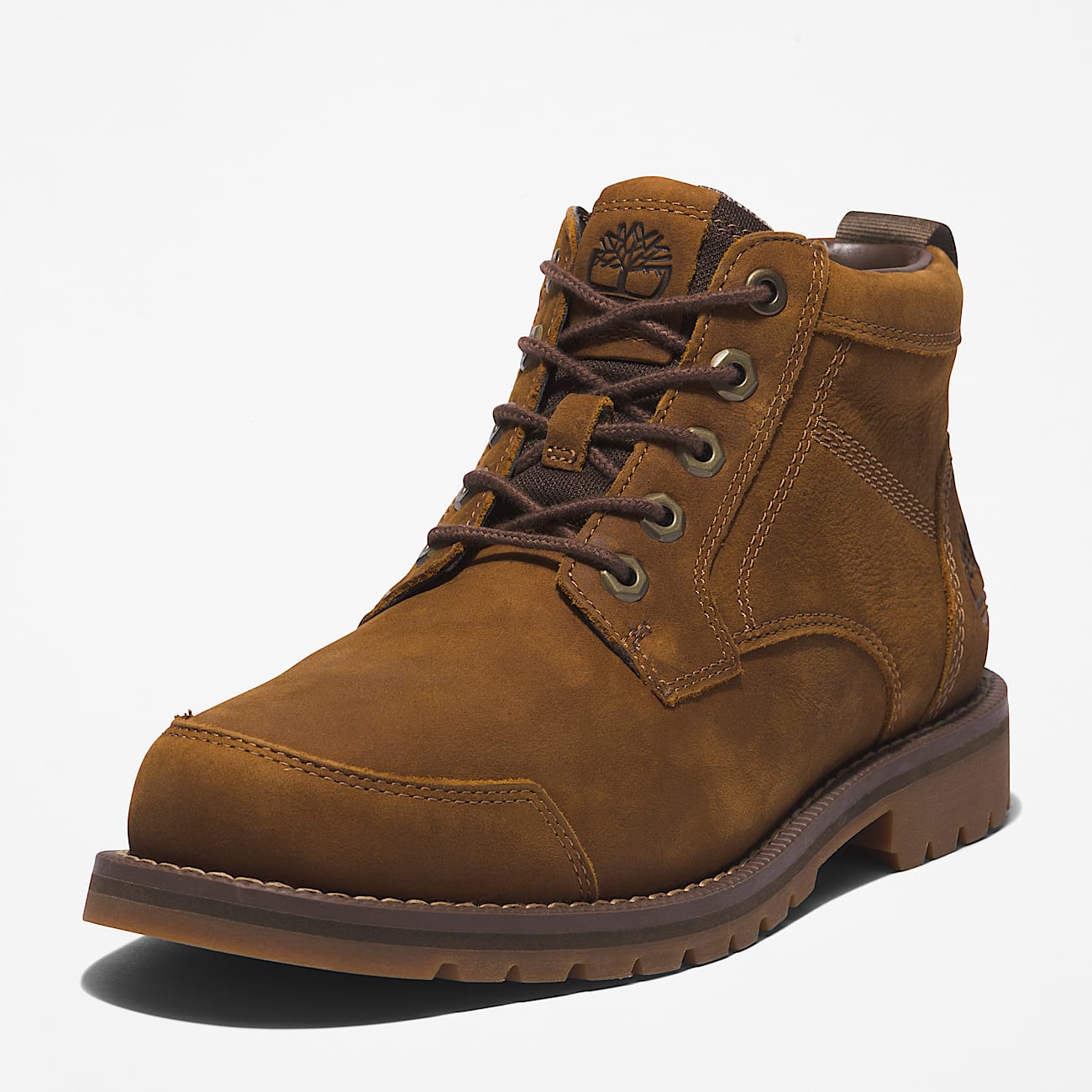 Botas Chukka de media caña con cordones Larchmont para hombre en amarillo