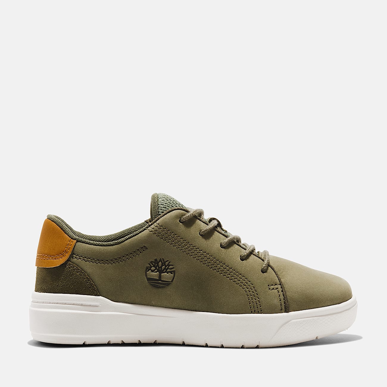 Seneca Bay Lace-up Trainer for Youth in Green