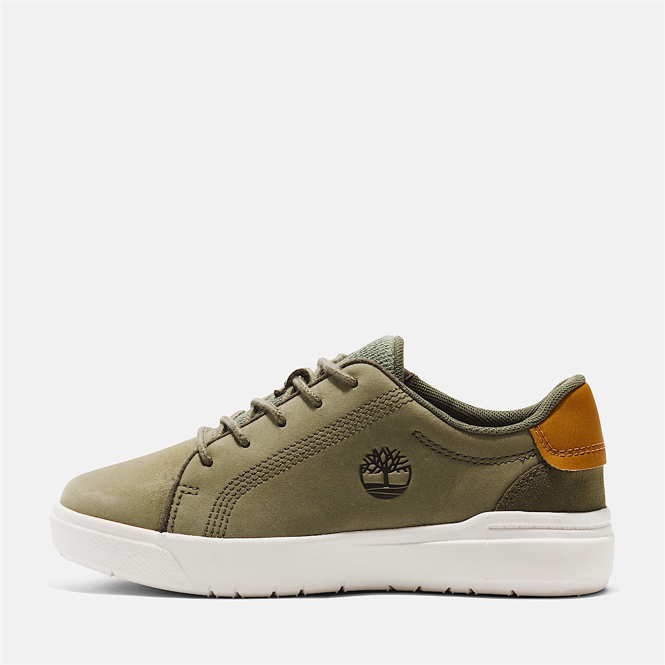 Seneca Bay Lace-up Trainer for Youth in Green