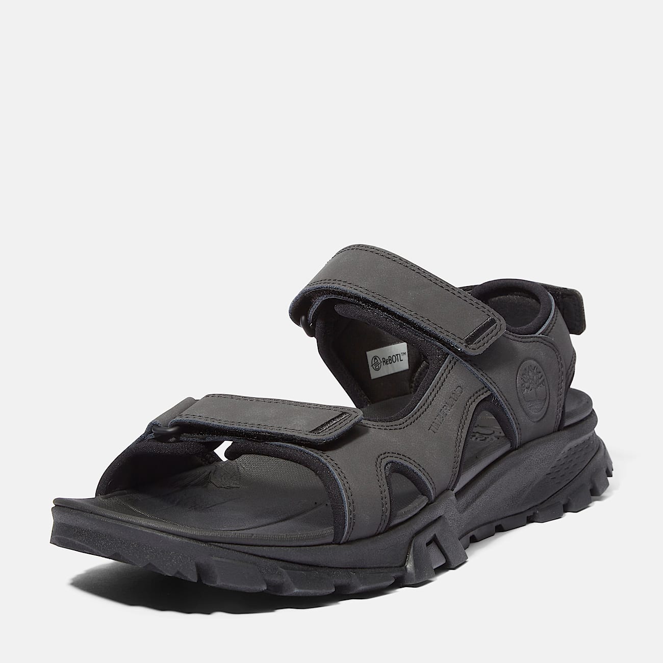 Sandália com Tira Traseira Lincoln Peak para Homem em preto - 9
