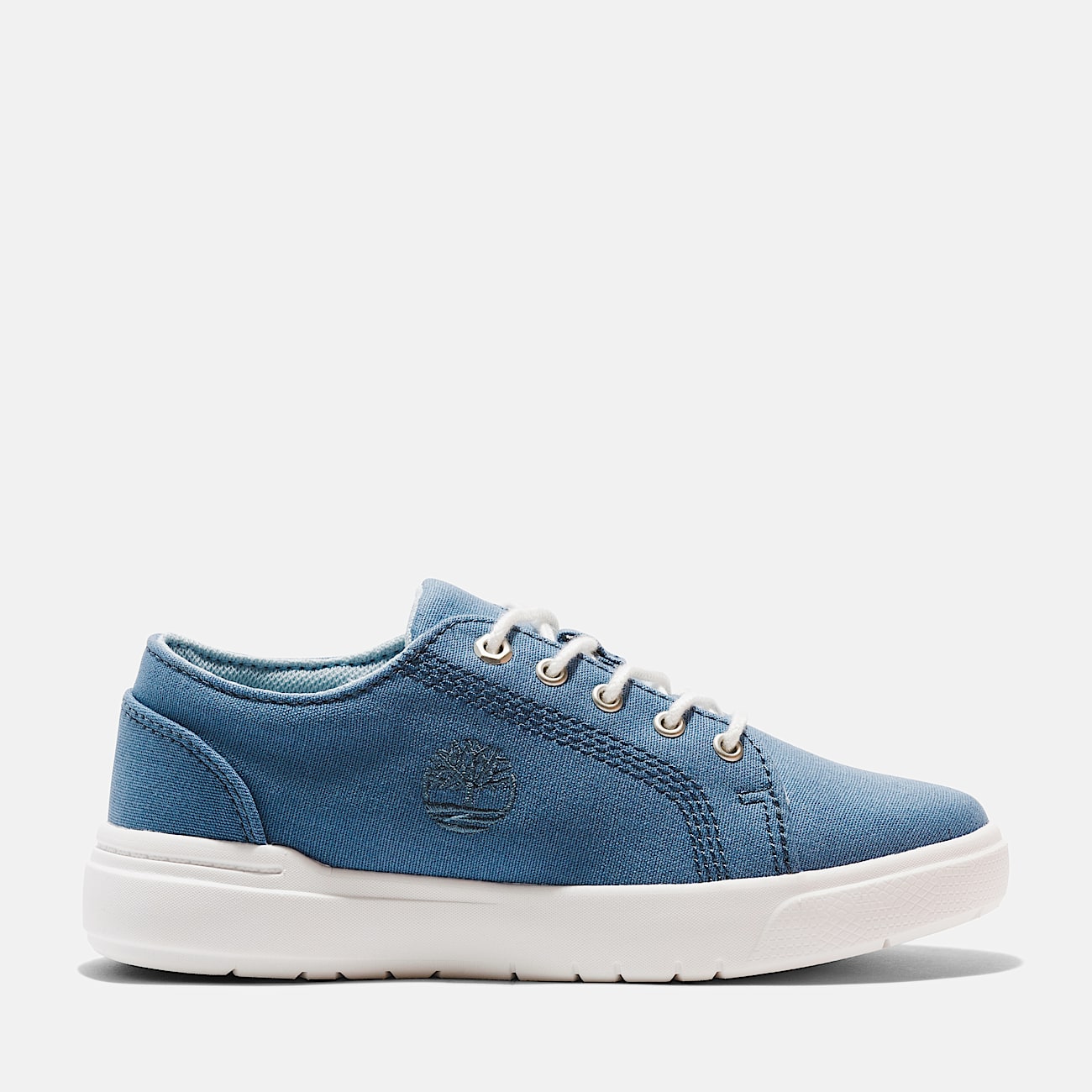 Seneca Bay Low Lace Up Trainer for Youth in Blue