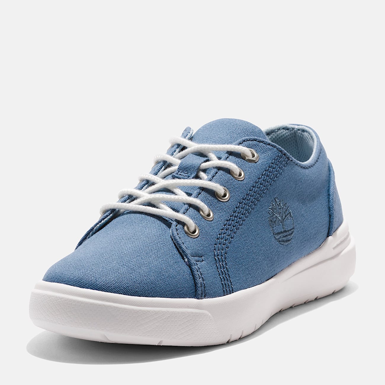 Seneca Bay Low Lace Up Trainer for Youth in Blue