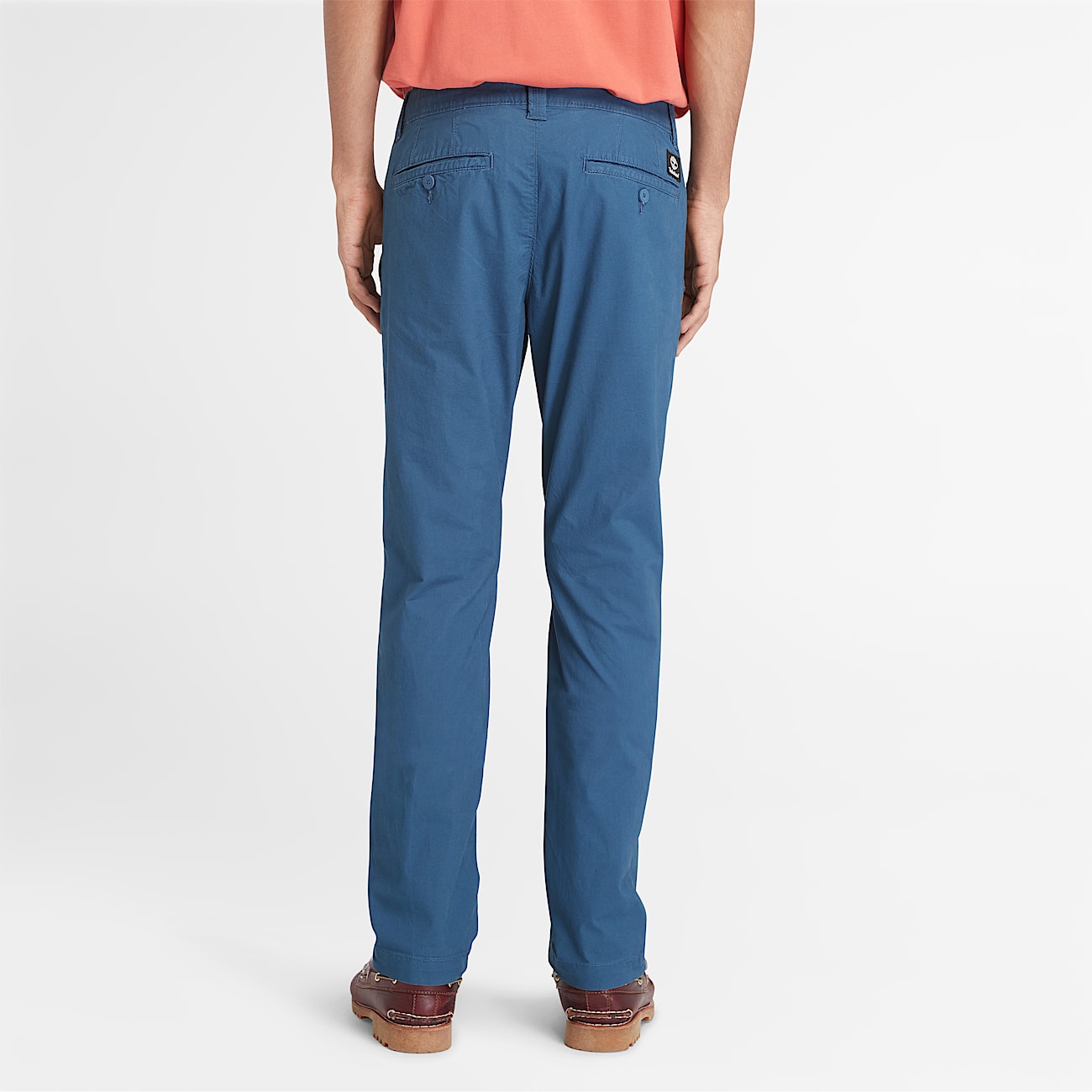 Claremont Chinohose aus Popeline für Herren in Blau