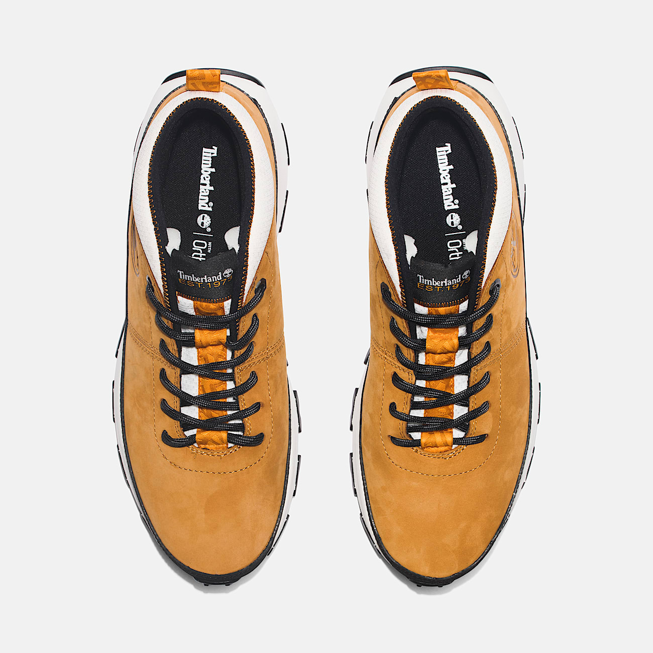 Baskets à lacets Winsor pour homme en jaune - 2