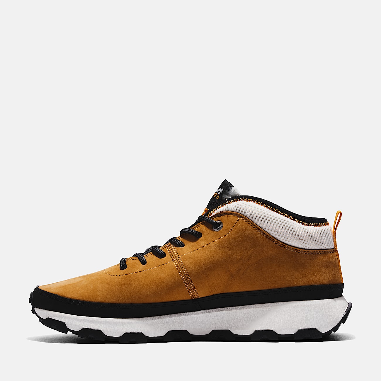 Baskets à lacets Winsor pour homme en jaune - 6