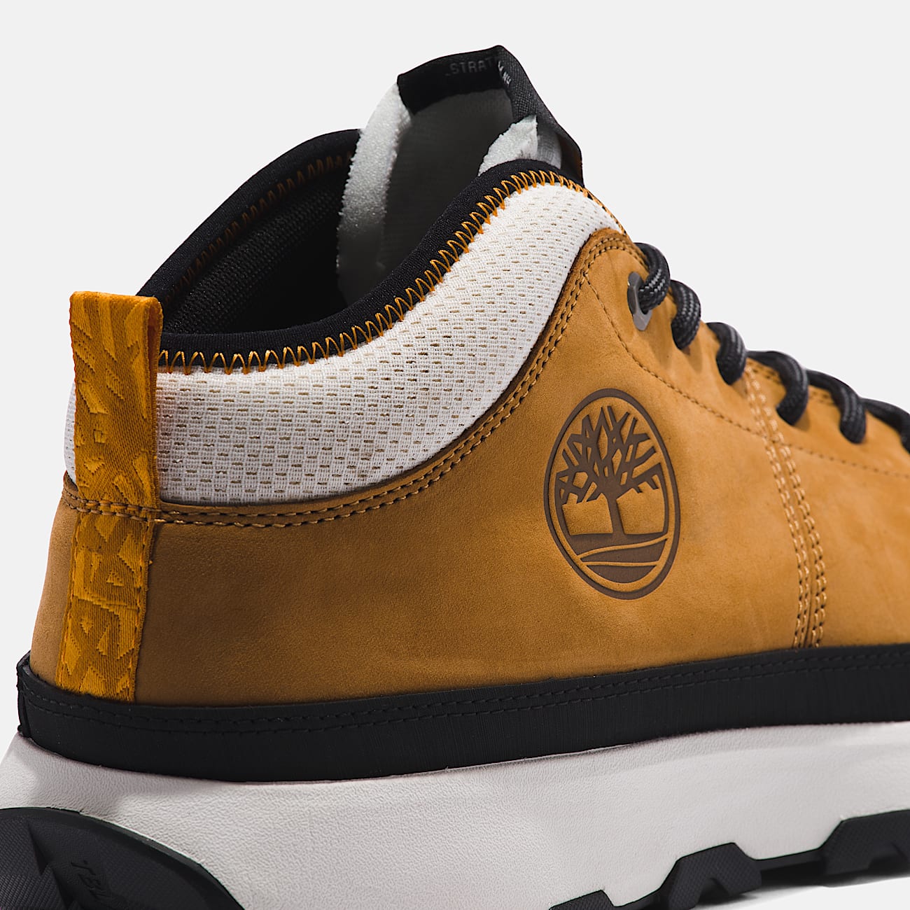 Baskets à lacets Winsor pour homme en jaune - 7
