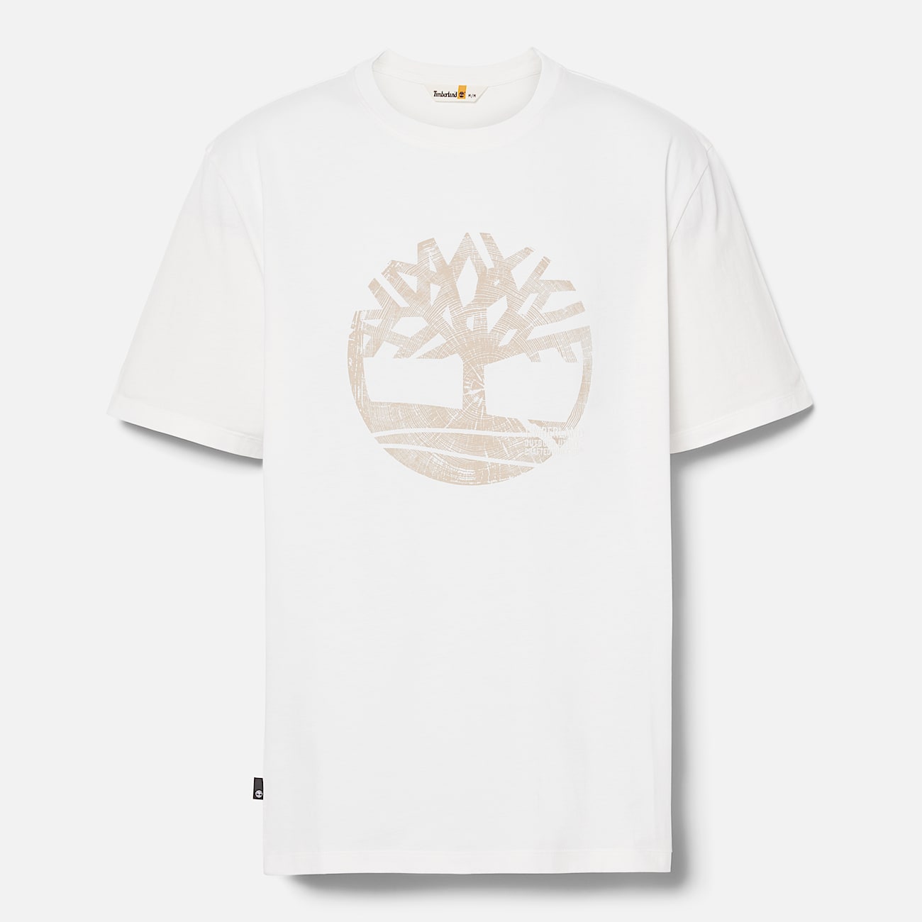 Merrymack River Garment Dye Logo T-Shirt for Men in Undyed - 5